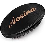 AOSINA Hard Wave Brush with firm nylon bristles for dense and tightly coiled hair